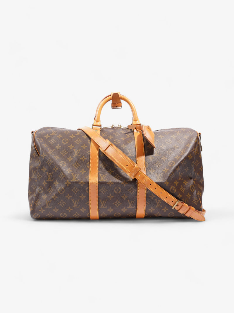  Louis Vuitton Keepall Bandouliere Monogram Coated Canvas 50