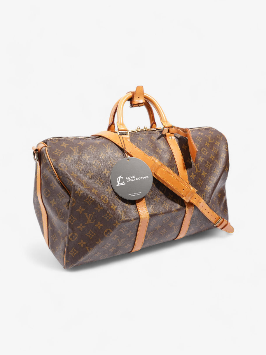 Louis Vuitton Keepall Bandouliere Monogram Coated Canvas 50 Image 10