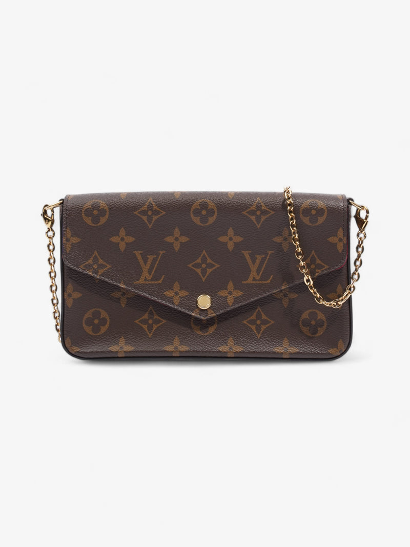  Louis Vuitton Pochette Felicie Monogram Coated Canvas