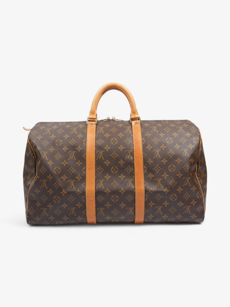 Louis Vuitton Keepall Monogram Coated Canvas 50 Image 4