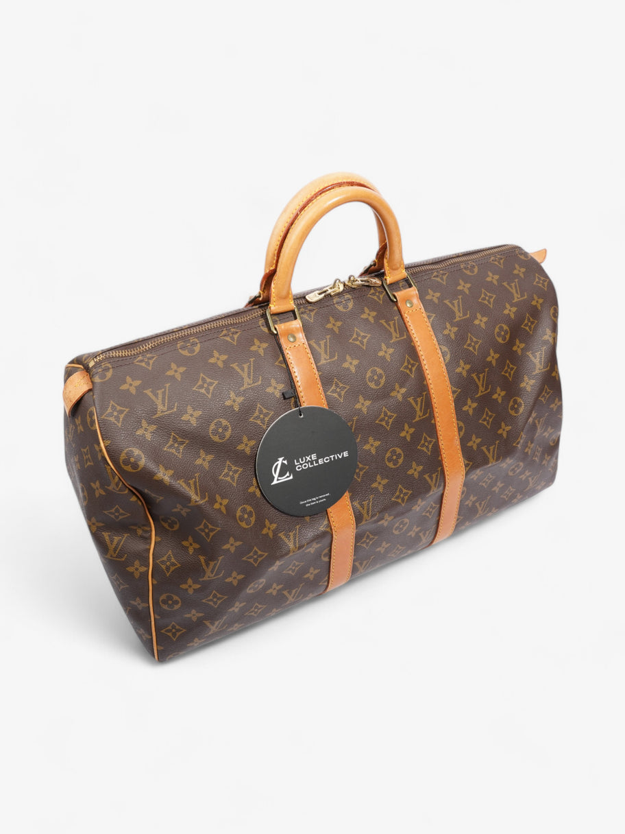 Louis Vuitton Keepall Monogram Coated Canvas 50 Image 9