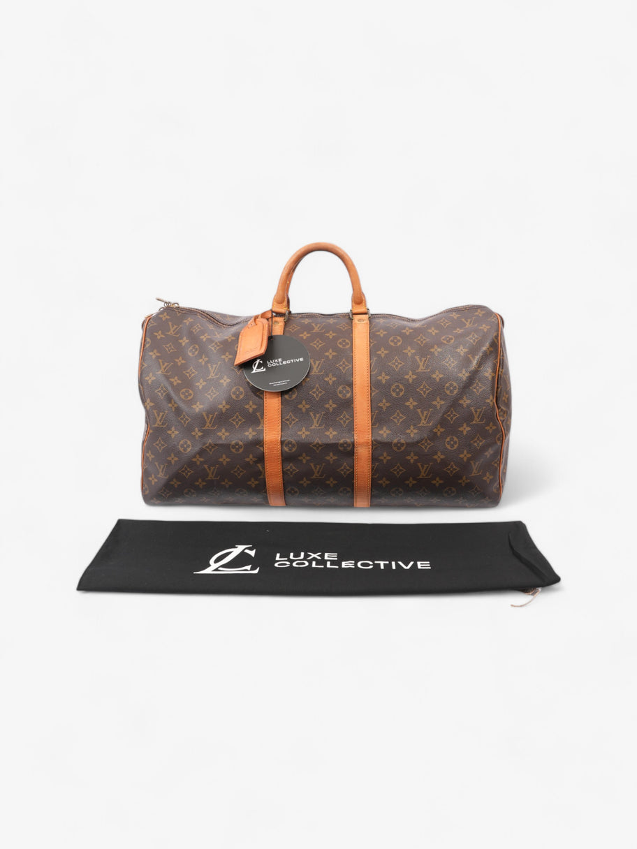 Louis Vuitton Keepall Monogram Coated Canvas 55 Image 10