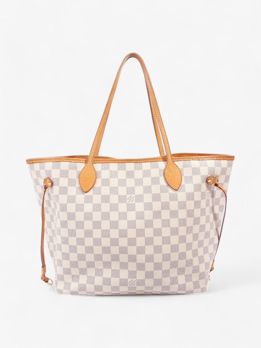 Louis Vuitton Neverfull Damier Azur Coated Canvas MM Image 4