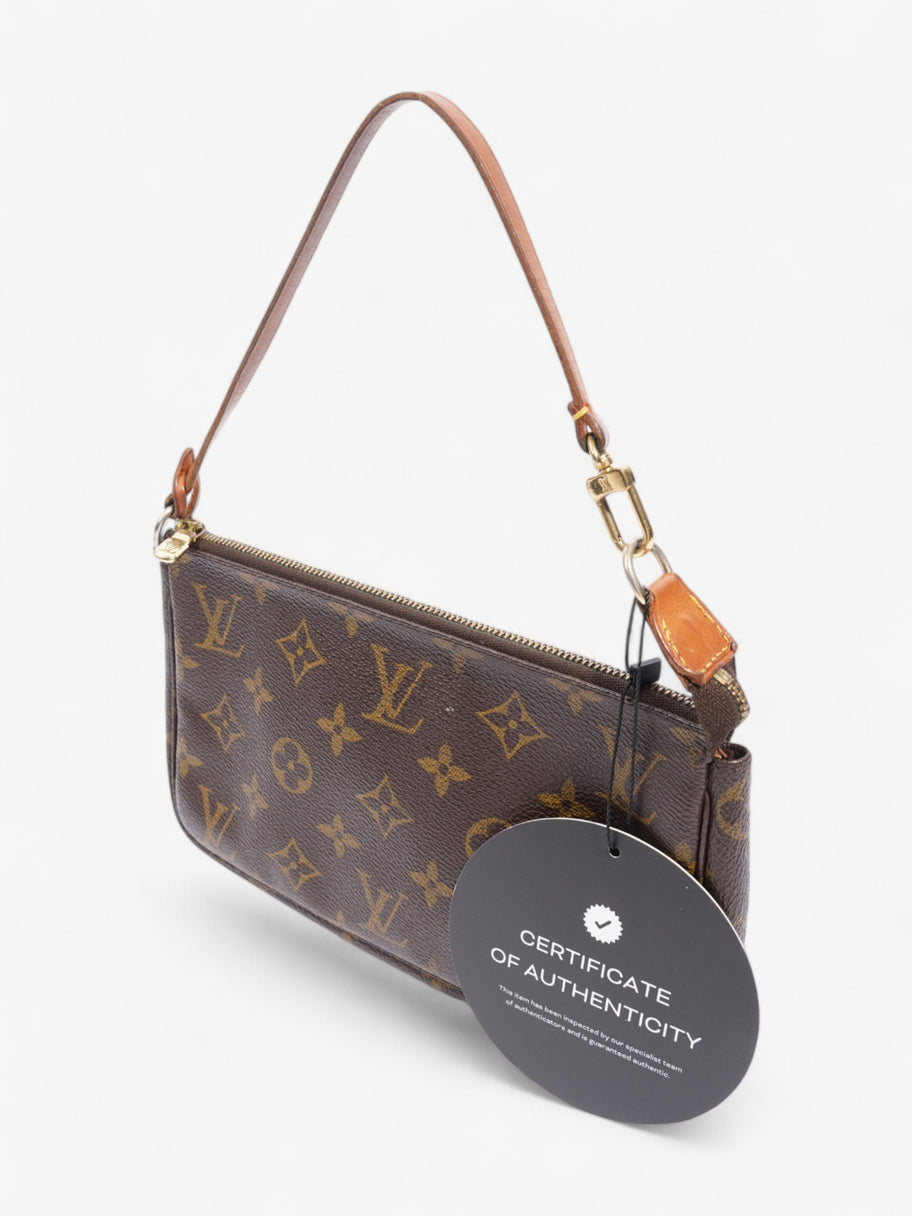 Louis Vuitton Pochette Accessoires Monogram Coated Canvas Image 9