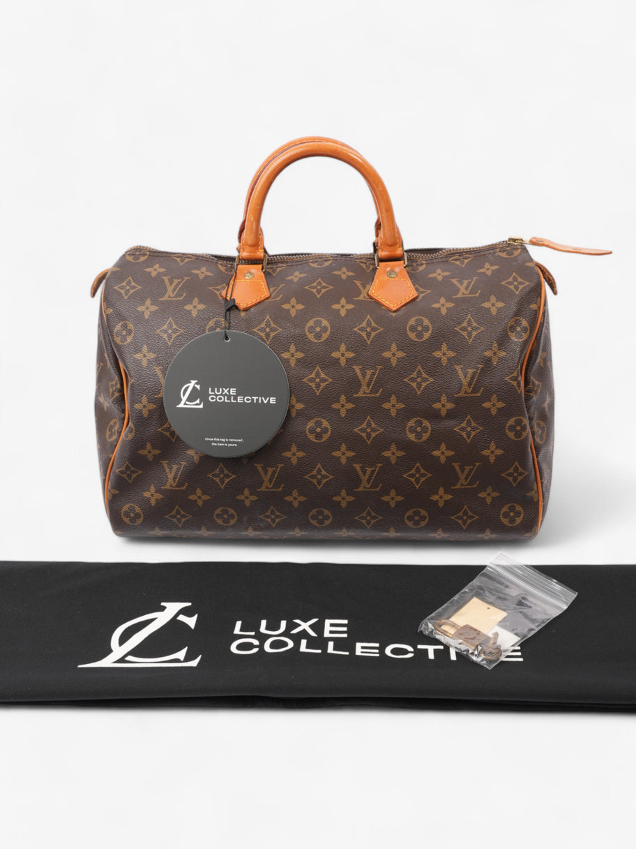 Louis Vuitton Speedy Monogram Coated Canvas 35 Image 11