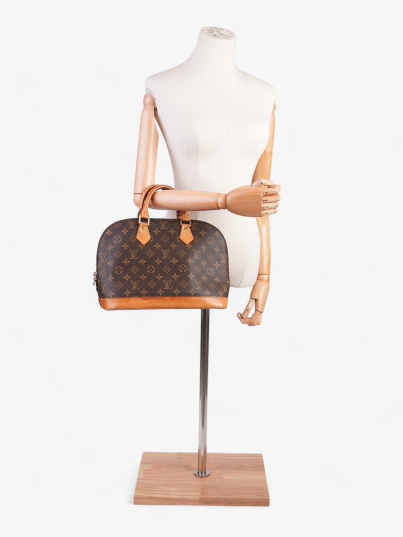  Louis Vuitton Alma Monogram Coated Canvas PM