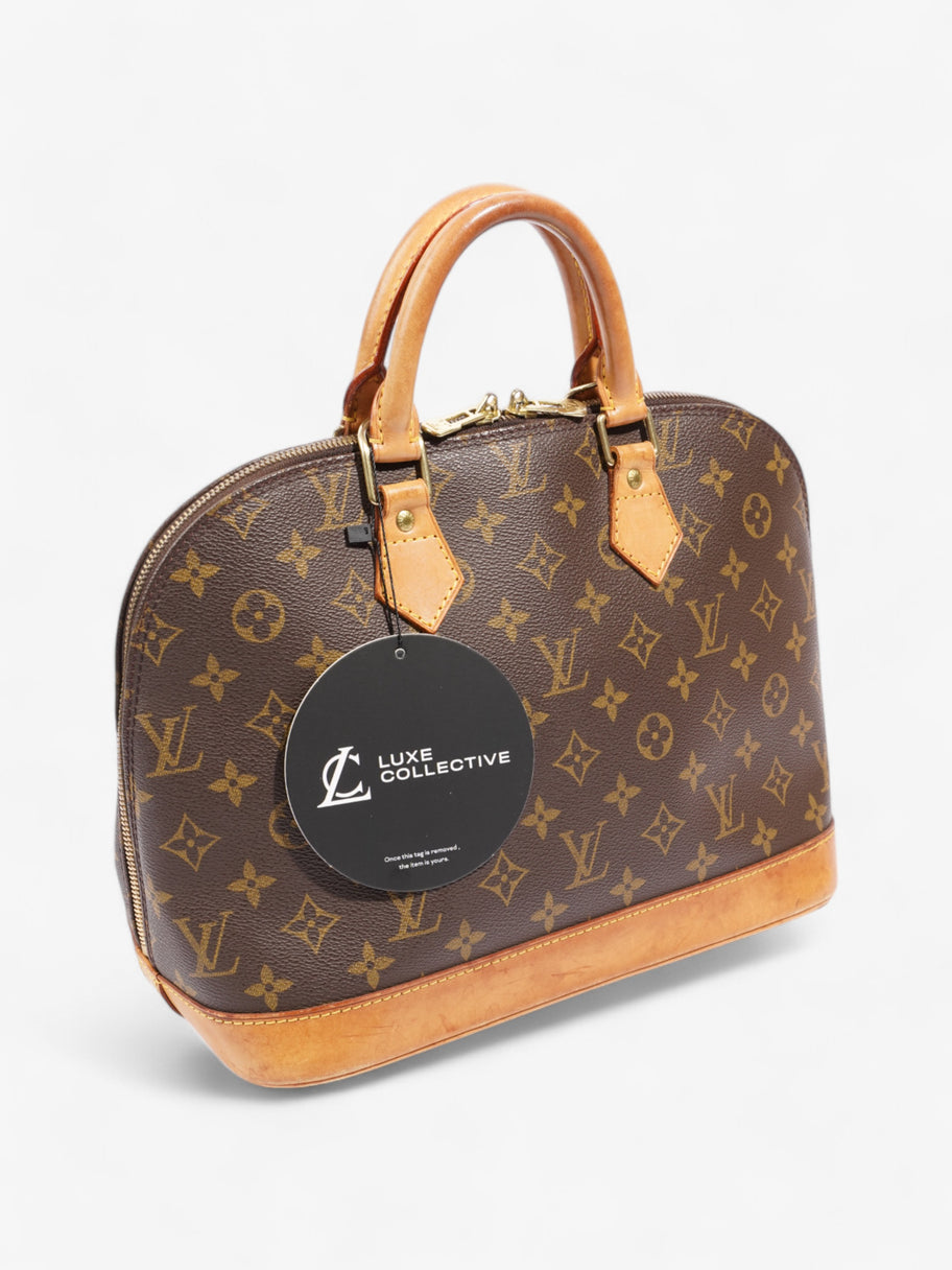 Louis Vuitton Alma Monogram Coated Canvas PM Image 8