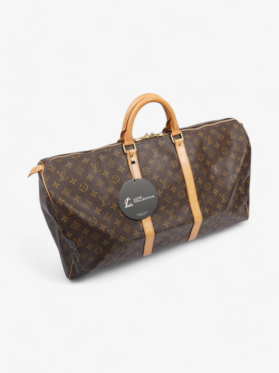 Louis Vuitton Keepall Monogram Coated Canvas 55 Image 8