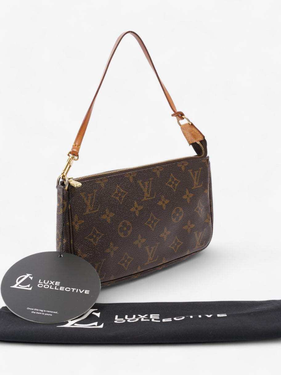 Louis Vuitton Pochette Accessoires Monogram Coated Canvas Image 9