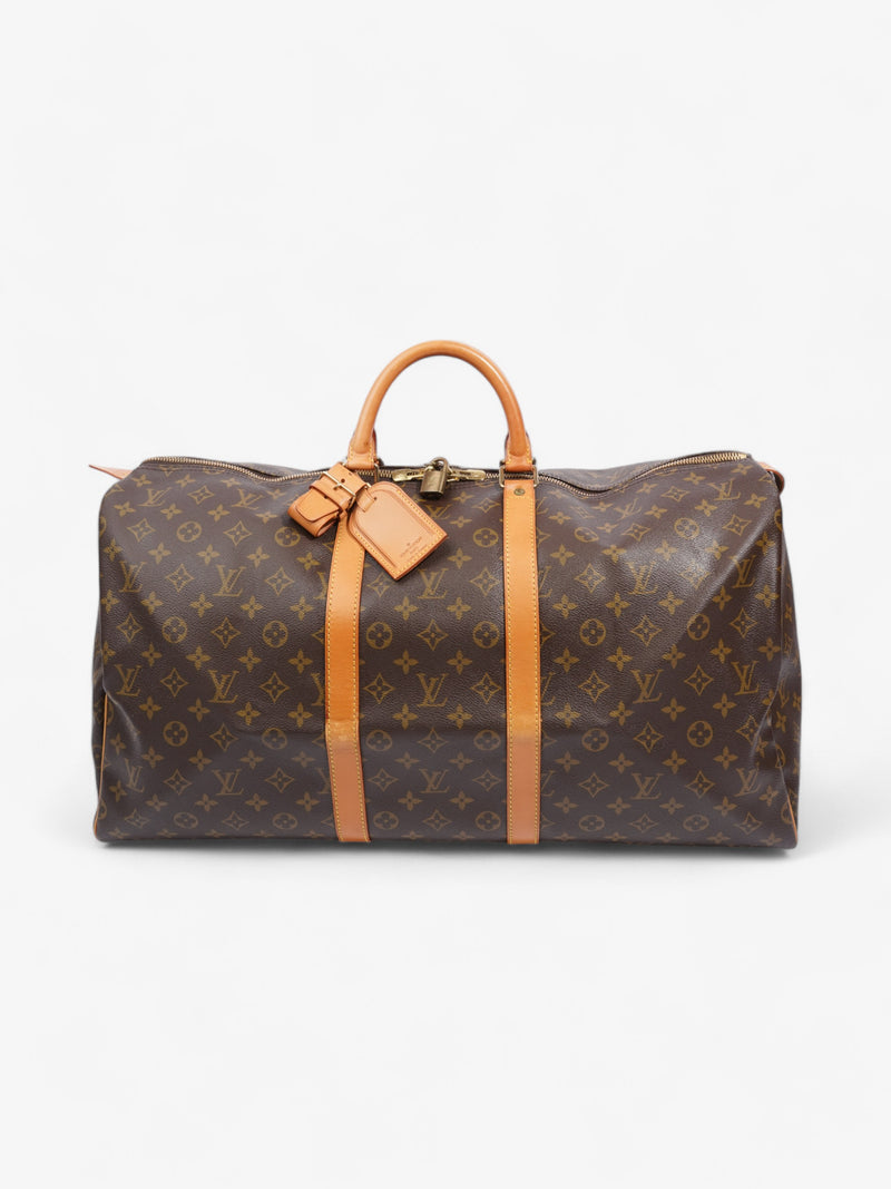  Louis Vuitton Keepall  Monogram Coated Canvas 55