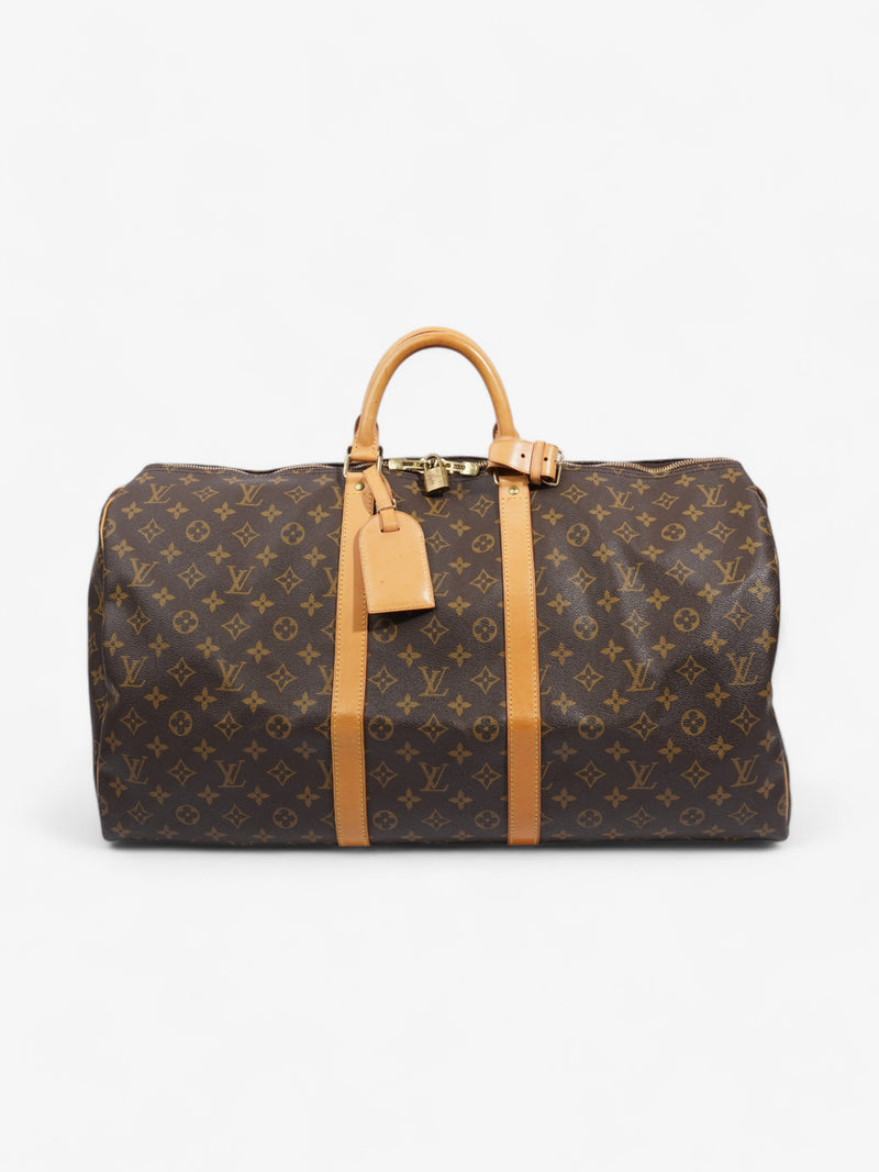  Louis Vuitton Keepall  Monogram Coated Canvas 55