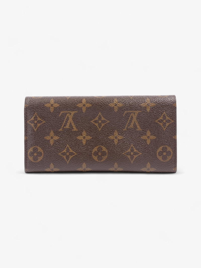  Louis Vuitton Emilie Wallet Monogram Coated Canvas