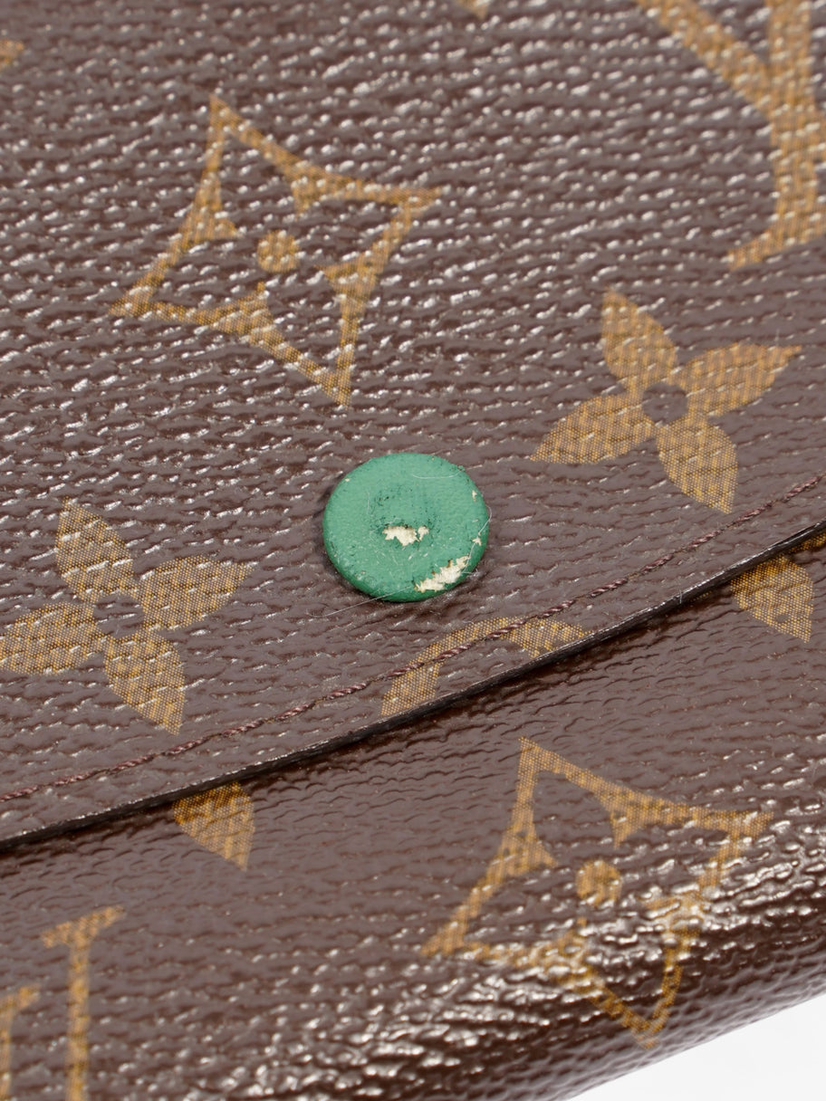 Louis Vuitton Emilie Wallet Monogram Coated Canvas Image 4