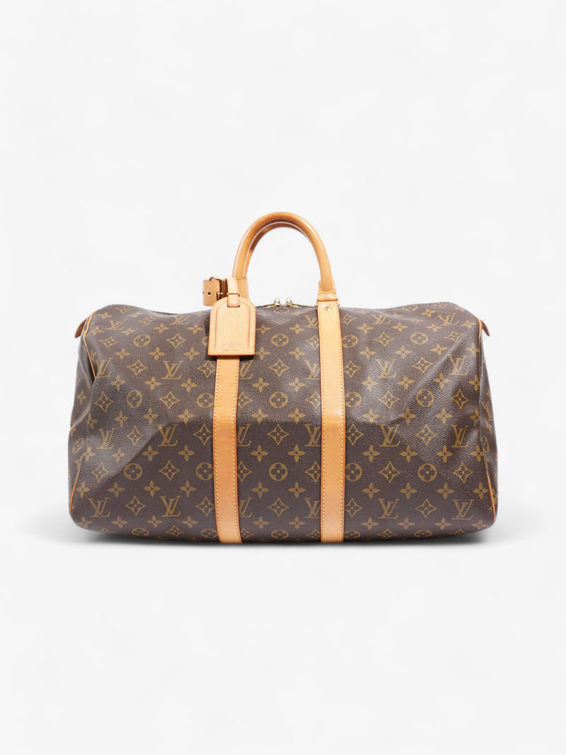  Louis Vuitton Keepall  Monogram Coated Canvas 45