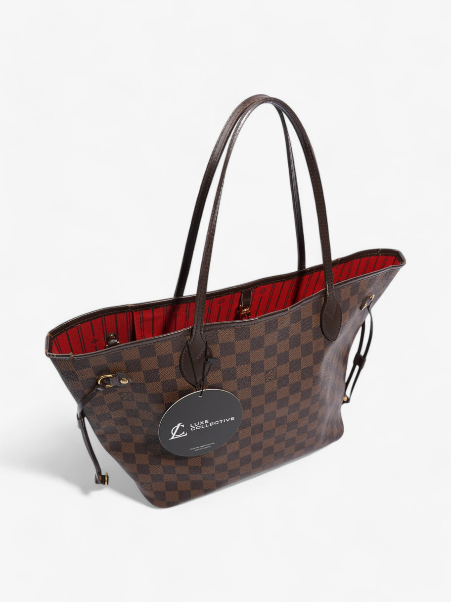 Louis Vuitton Neverfull Damier Ebene Coated Canvas MM Image 14