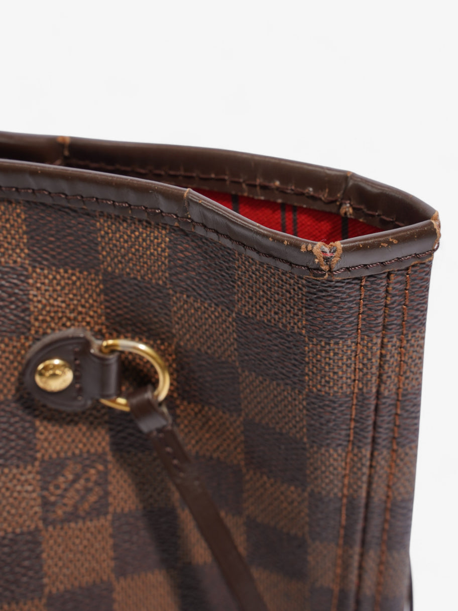 Louis Vuitton Neverfull Damier Ebene Coated Canvas MM Image 9