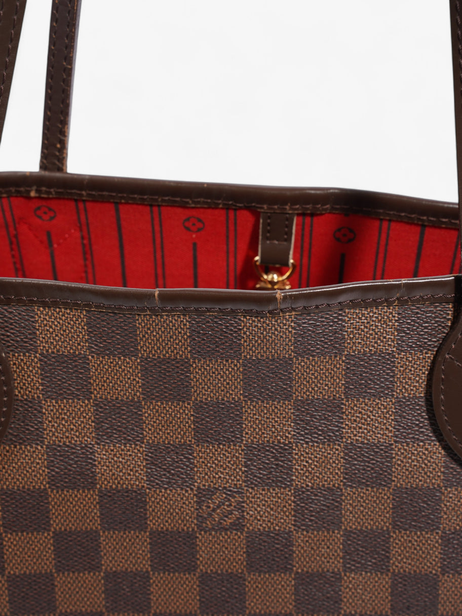 Louis Vuitton Neverfull Damier Ebene Coated Canvas MM Image 10