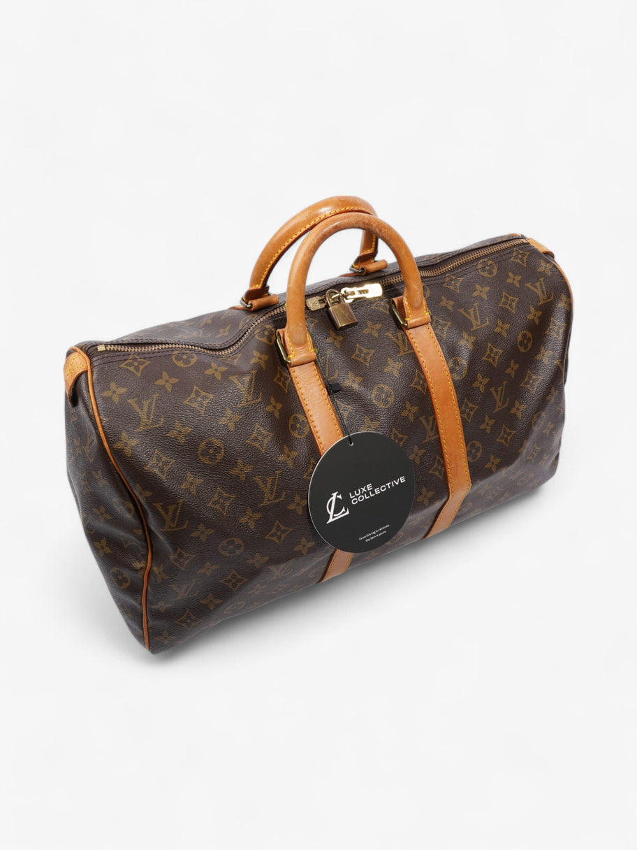 Louis Vuitton Keepall  Monogram Coated Canvas 45 Image 11