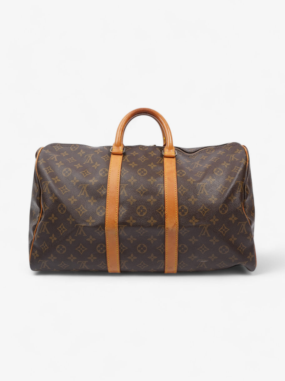 Louis Vuitton Keepall  Monogram Coated Canvas 45 Image 4