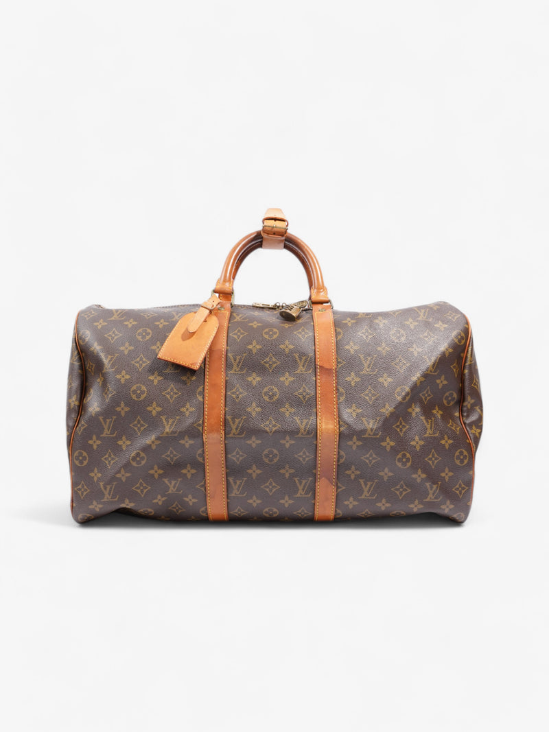  Louis Vuitton Keepall  Monogram Coated Canvas 50