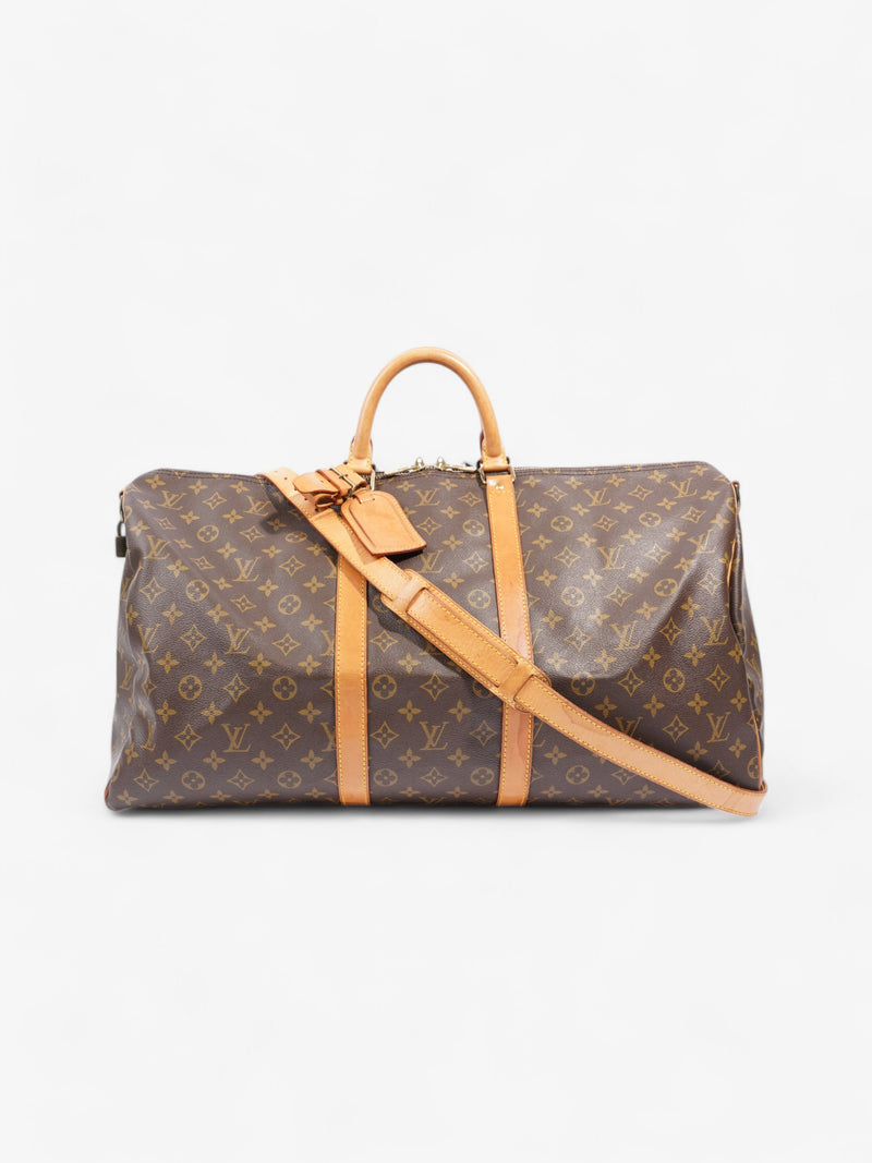  Louis Vuitton Keepall Bandouliere Monogram Coated Canvas 55