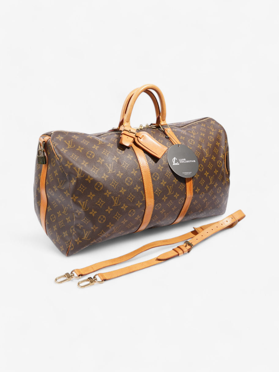 Louis Vuitton Keepall Bandouliere Monogram Coated Canvas 55 Image 11