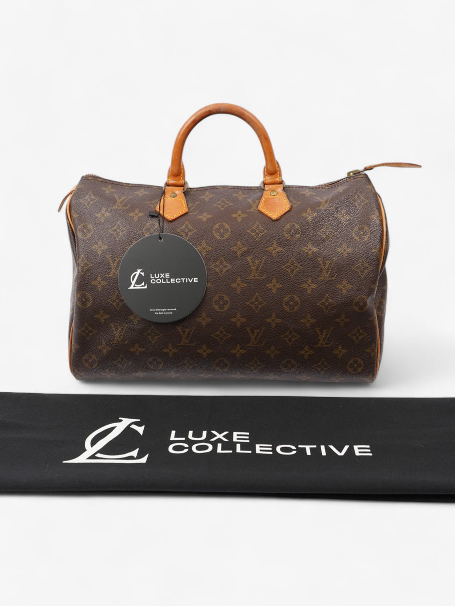 Louis Vuitton Speedy Monogram Coated Canvas 35 Image 10