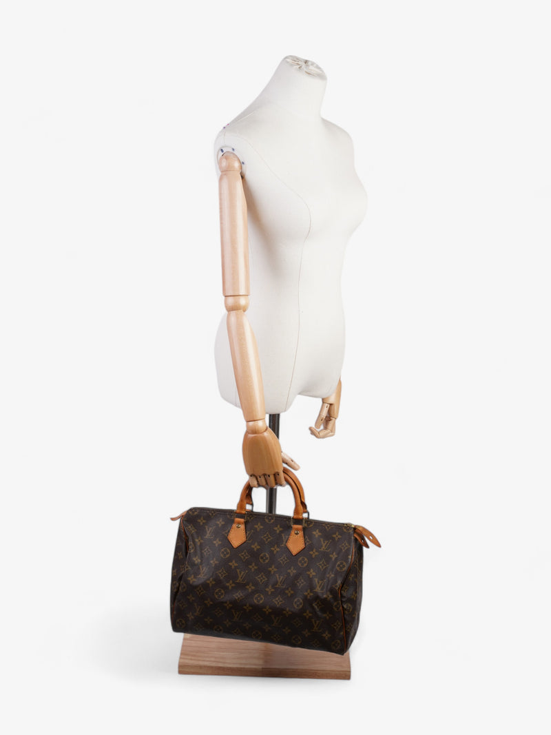  Louis Vuitton Speedy Monogram Coated Canvas 35