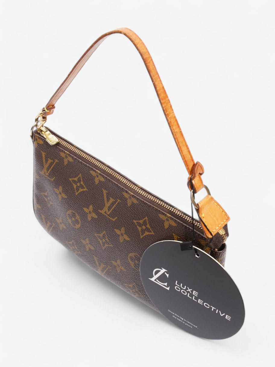 Louis Vuitton Pochette Accessoires Monogram Coated Canvas Image 9