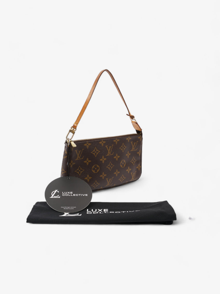 Louis Vuitton Pochette Accessoires Monogram Coated Canvas Image 9