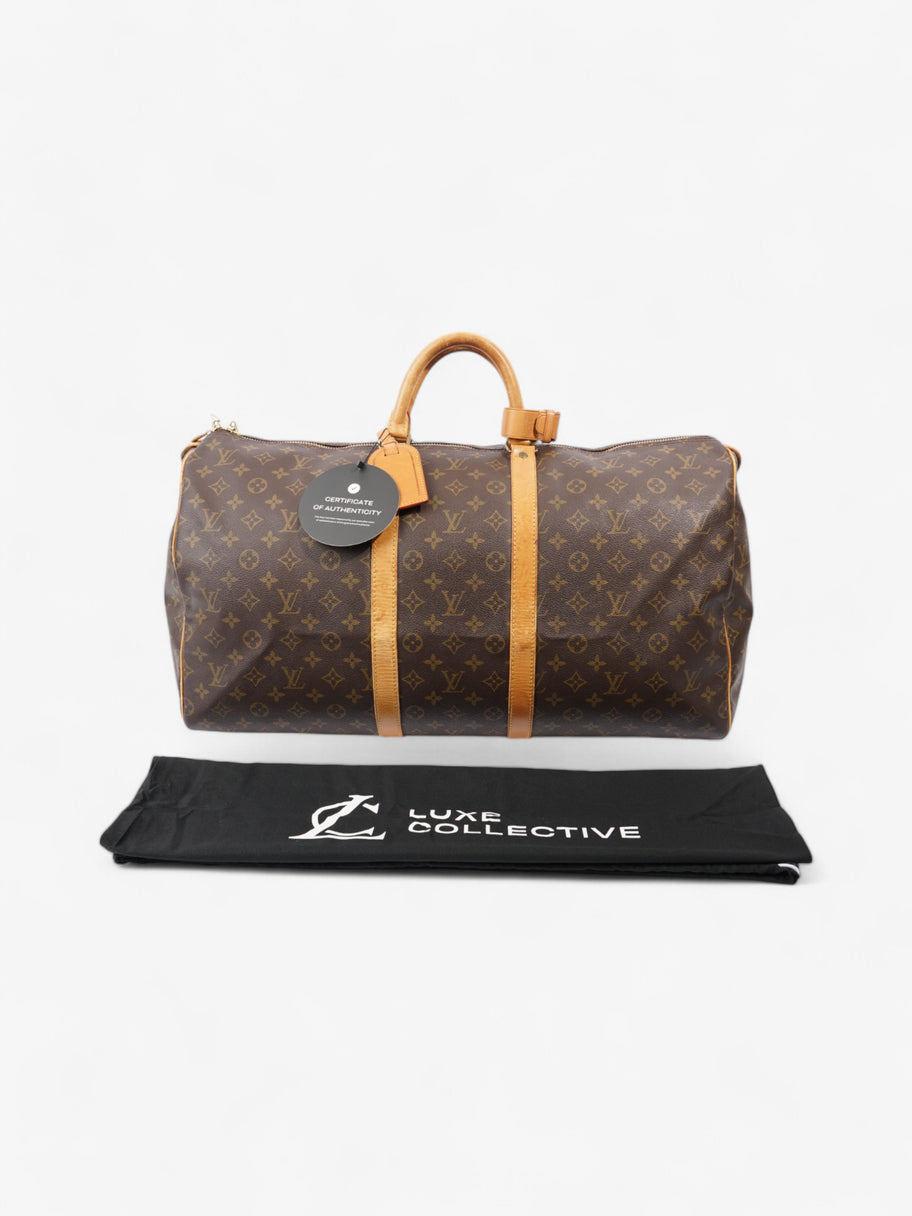 Louis Vuitton Keepall Monogram Coated Canvas 55 Image 10