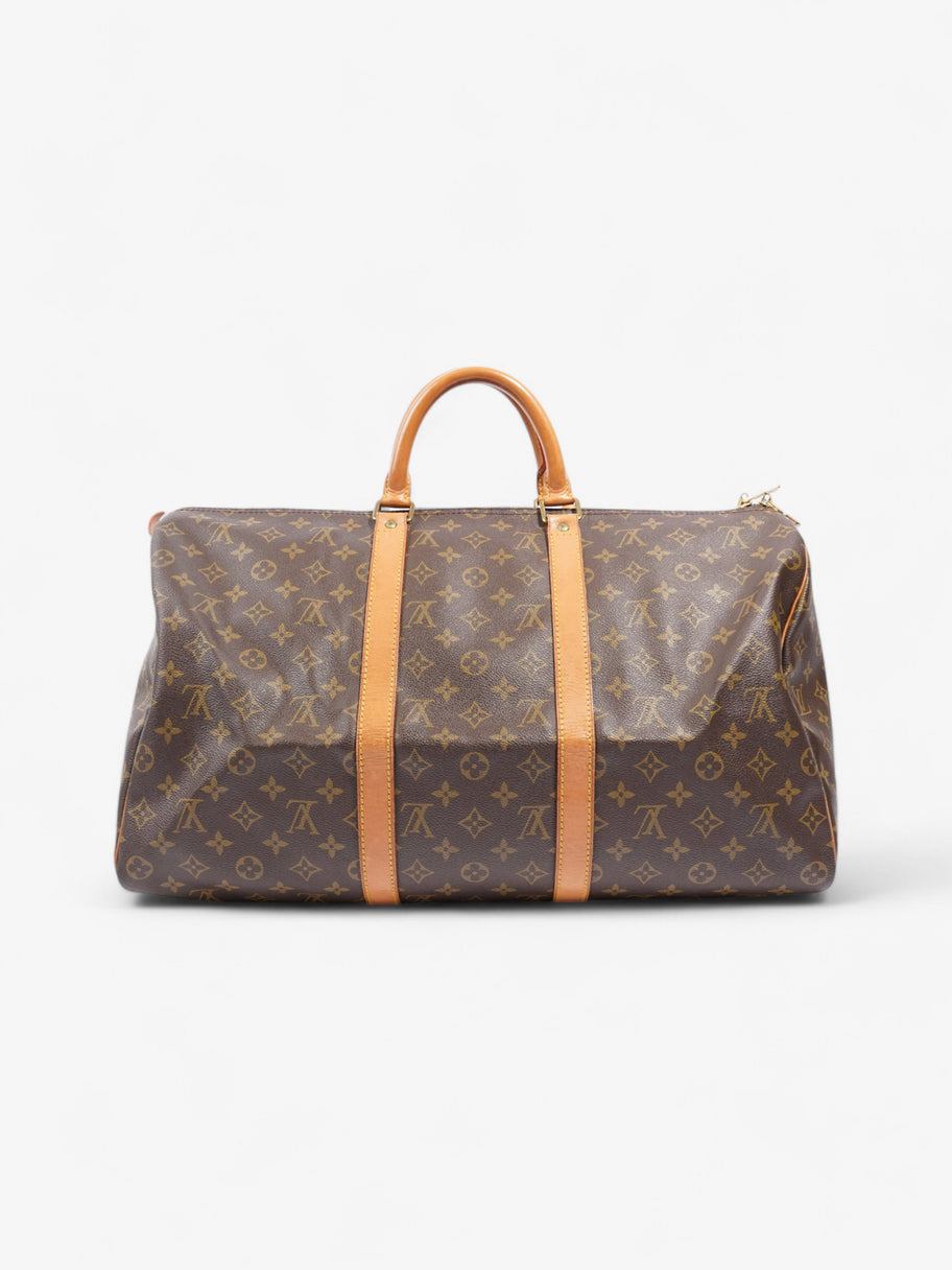 Louis Vuitton Keepall  Monogram Coated Canvas 50 Image 4