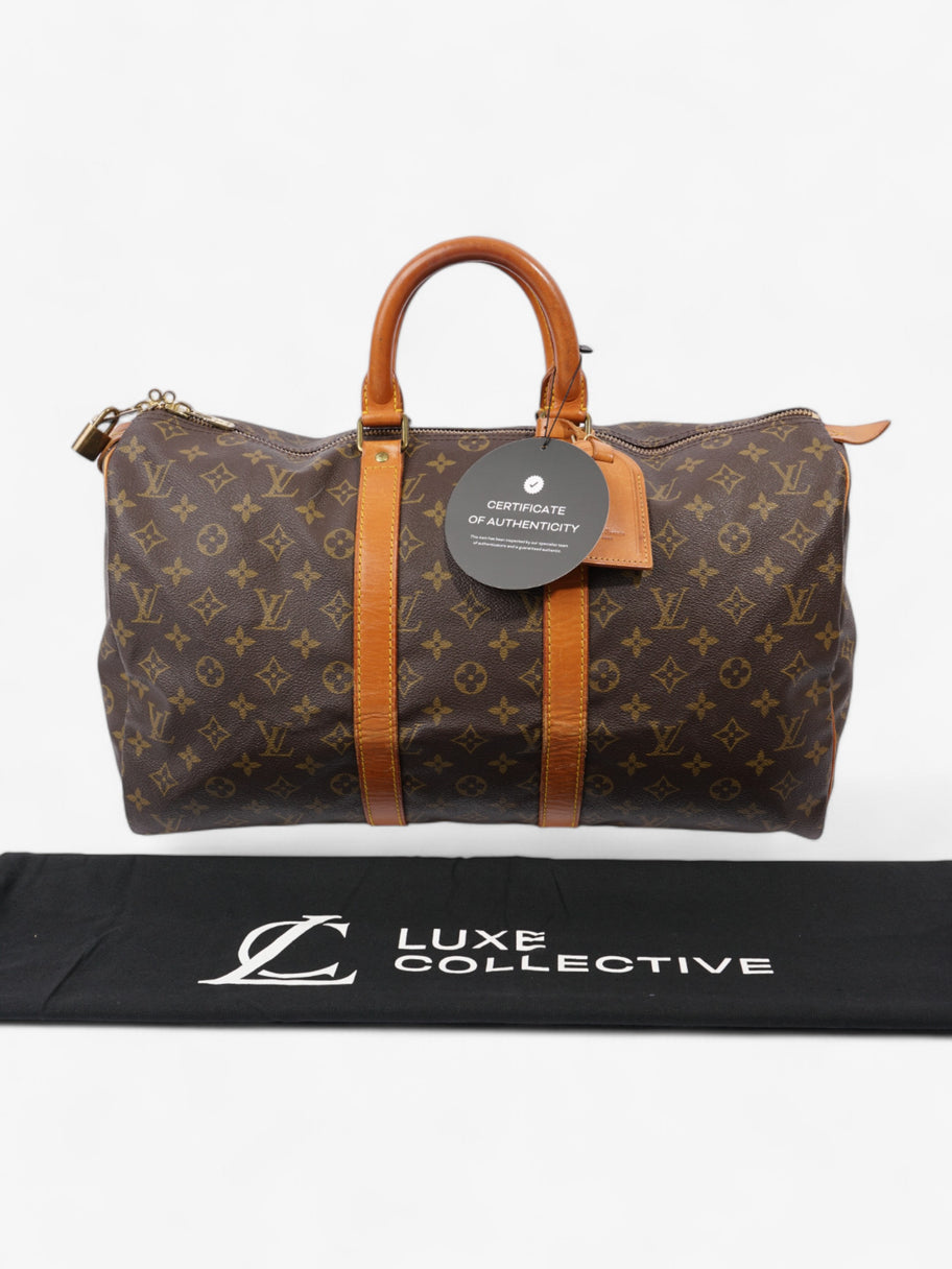 Louis Vuitton Keepall Monogram Coated Canvas 45 Image 10