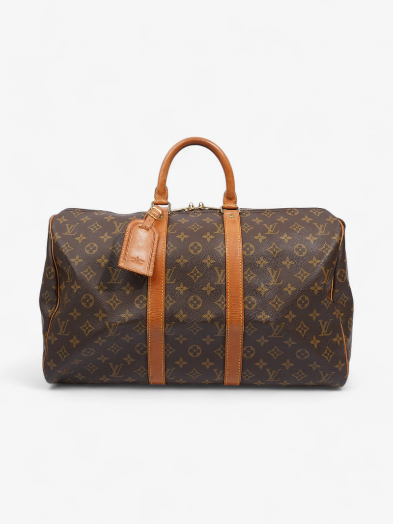  Louis Vuitton Keepall  Monogram Coated Canvas 45