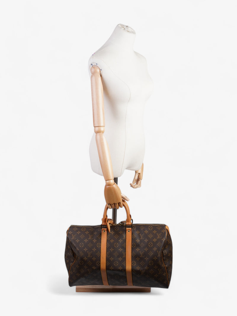  Louis Vuitton Keepall Monogram Coated Canvas 45