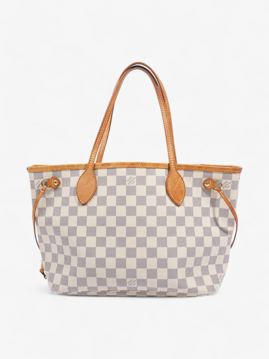 Louis Vuitton Neverfull Damier Azur Coated Canvas PM Image 1