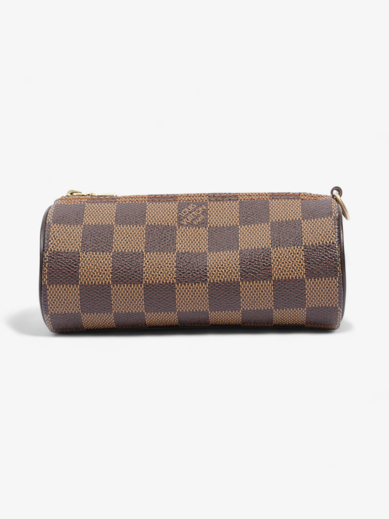  Louis Vuitton Papillon Pouch - No Strap Damier Ebene Coated Canvas Mini