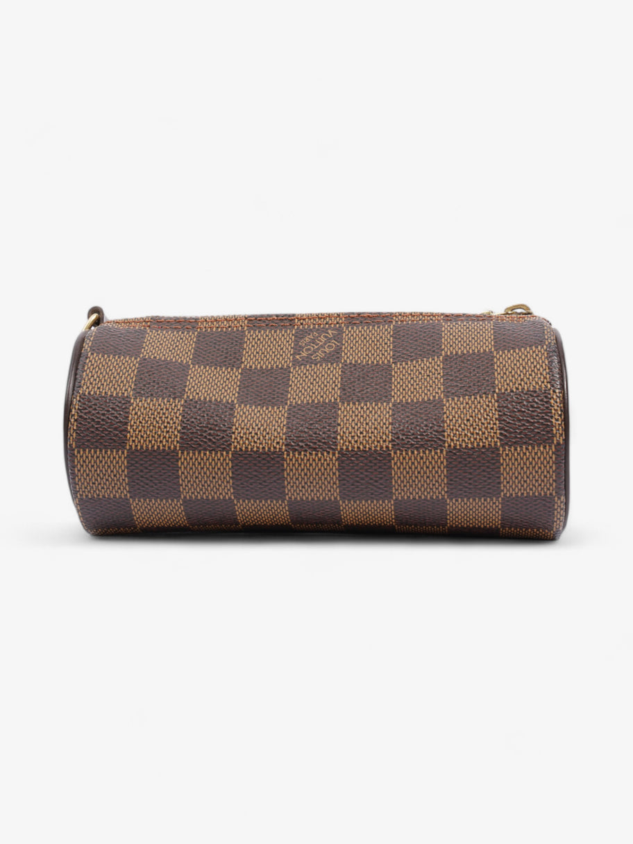 Louis Vuitton Papillon Pouch - No Strap Damier Ebene Coated Canvas Mini Image 3