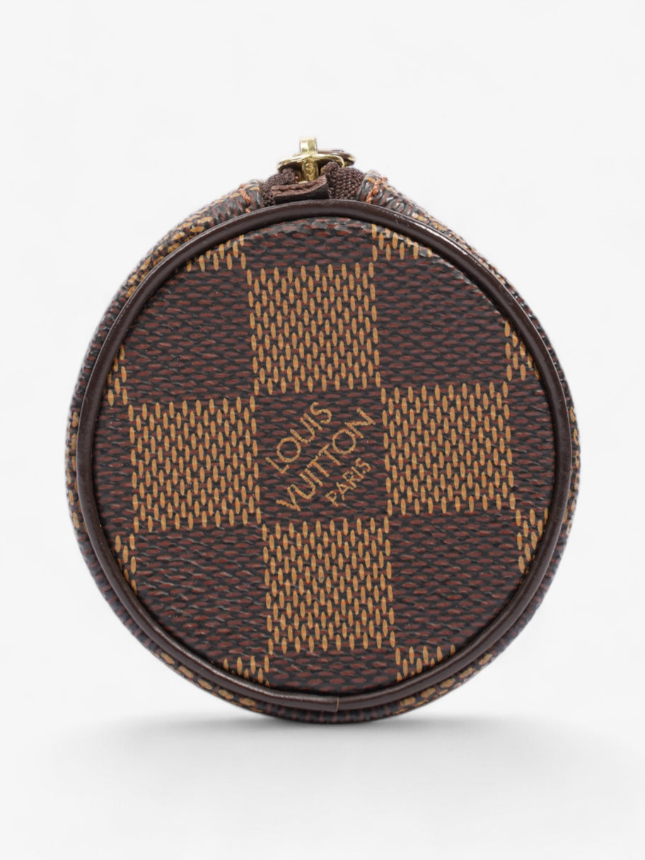 Louis Vuitton Papillon Pouch - No Strap Damier Ebene Coated Canvas Mini Image 4