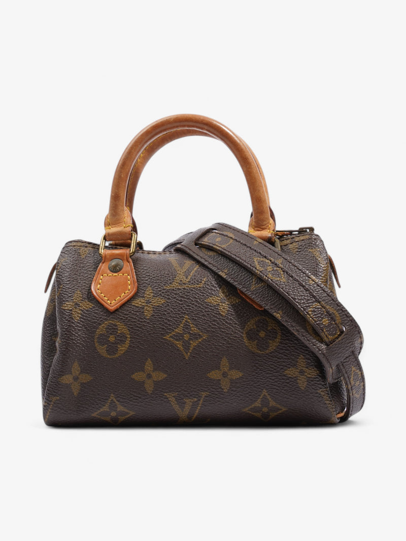  Louis Vuitton Speedy Monogram Coated Canvas Nano