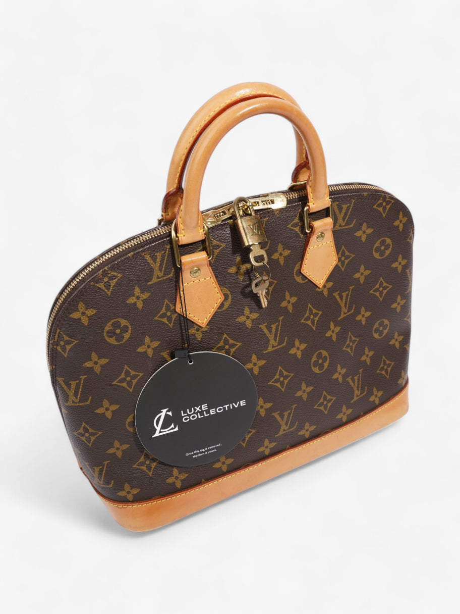 Louis Vuitton Alma Monogram Coated Canvas PM Image 10