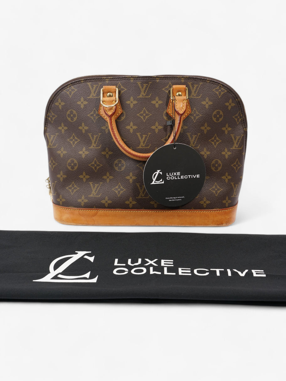 Louis Vuitton Alma Monogram Coated Canvas PM Image 9