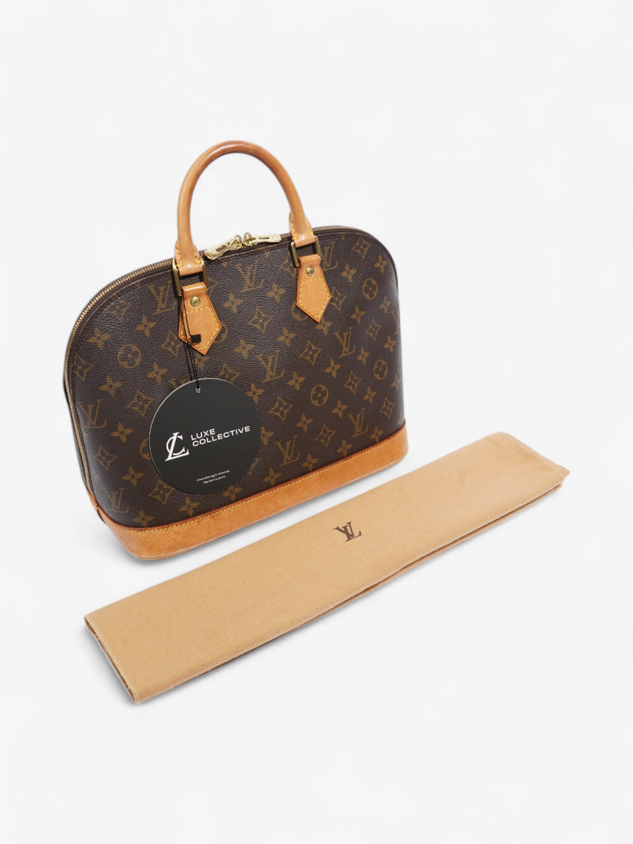 Louis Vuitton Alma Monogram Coated Canvas PM Image 12