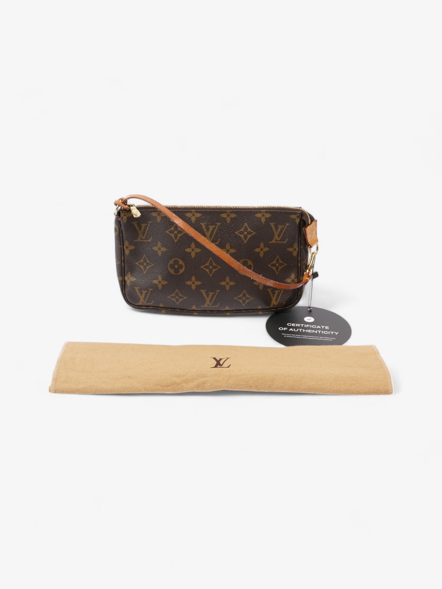 Louis Vuitton Pochette Accessoires Monogram Coated Canvas Image 9