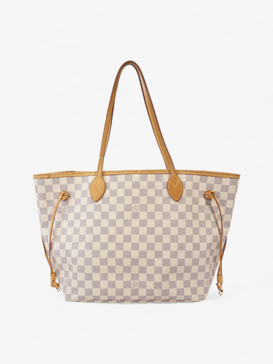 Louis Vuitton Neverfull Damier Azur Coated Canvas MM Image 1