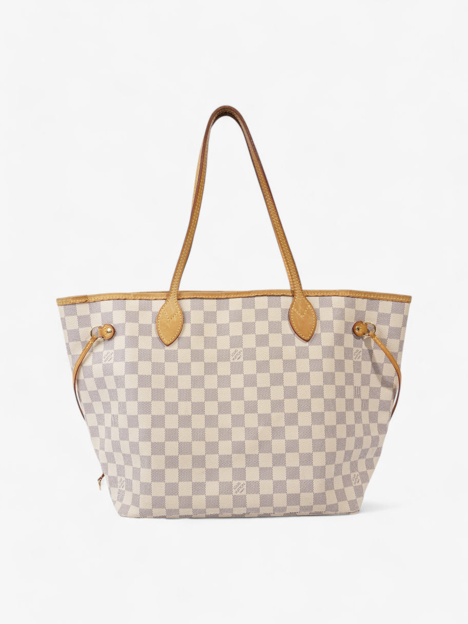 Louis Vuitton Neverfull Damier Azur Coated Canvas MM Image 4