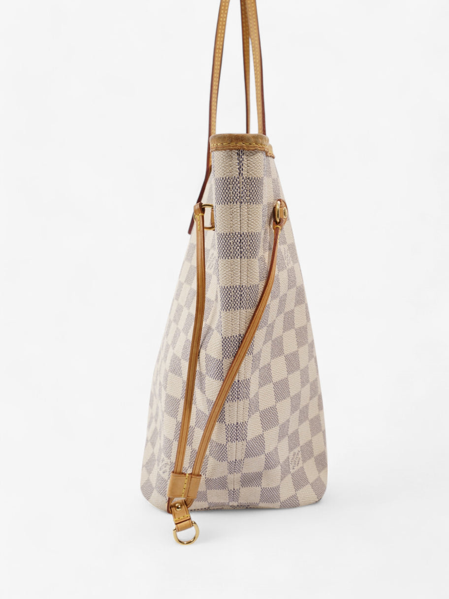 Louis Vuitton Neverfull Damier Azur Coated Canvas MM Image 5