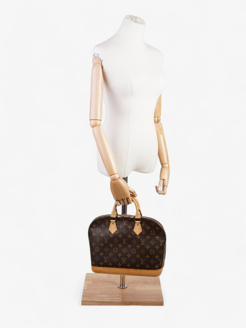  Louis Vuitton Alma Monogram Coated Canvas PM