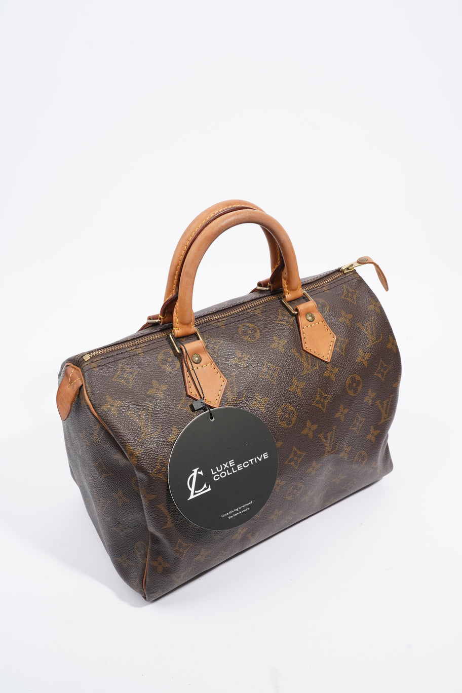 Louis Vuitton Speedy Monogram Coated Canvas 30 Image 9