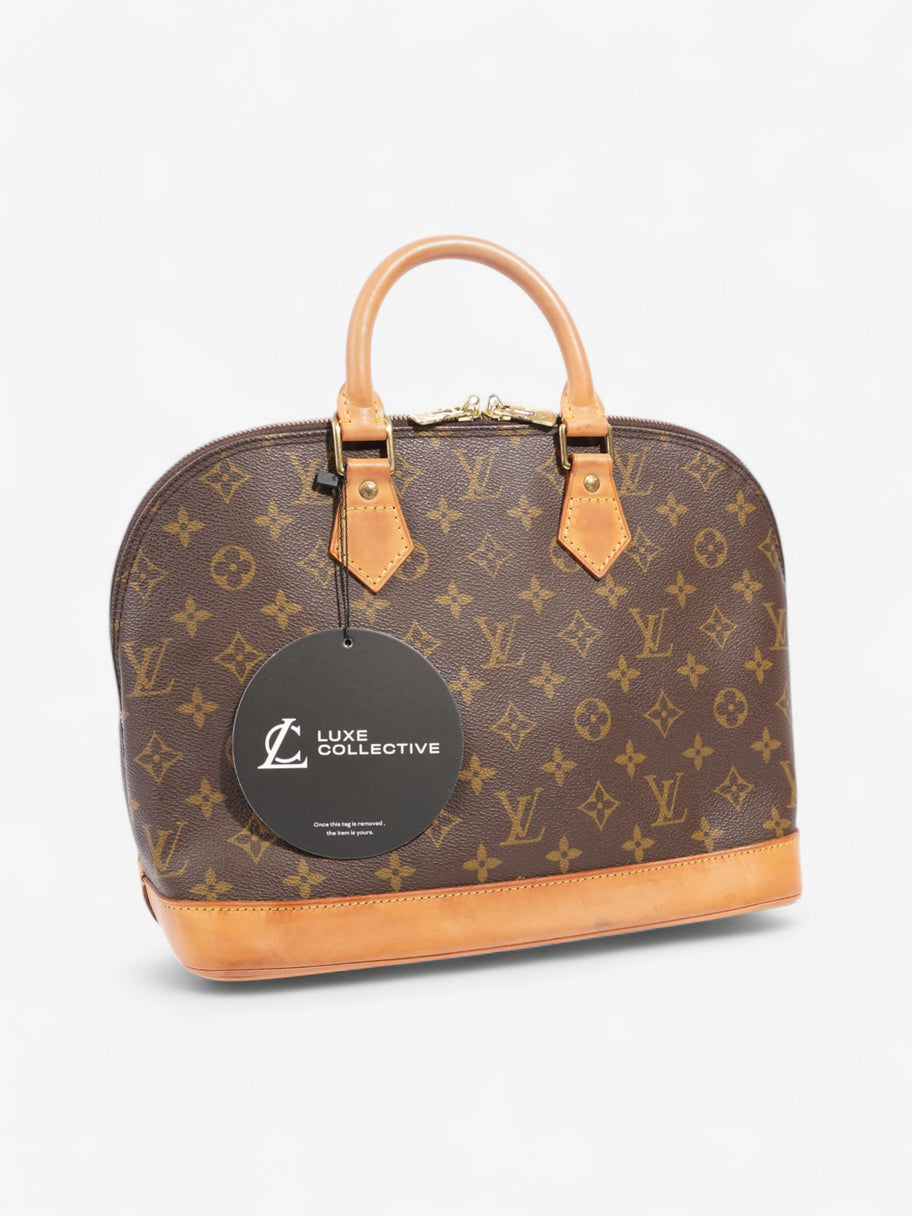 Louis Vuitton Alma Monogram Coated Canvas PM Image 8